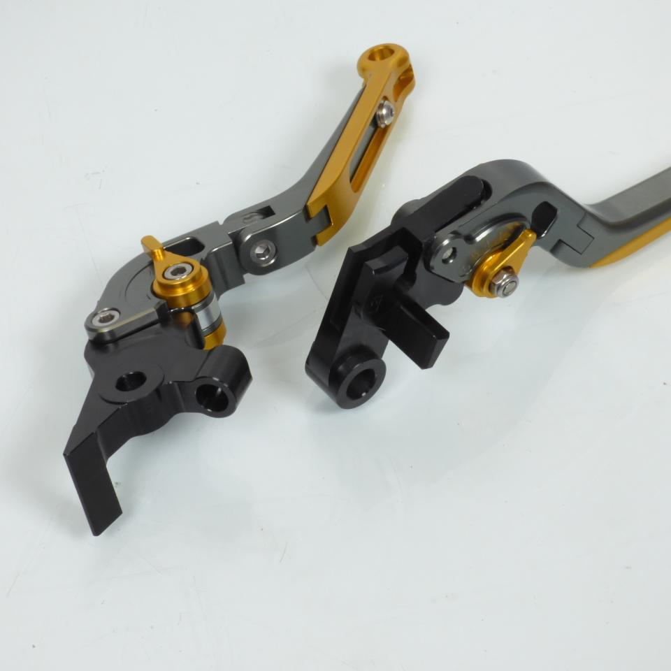 Levier frein droit Mad pour Moto Yamaha 800 FZ8 2013 à 2016 101Y020TG / folder or Neuf