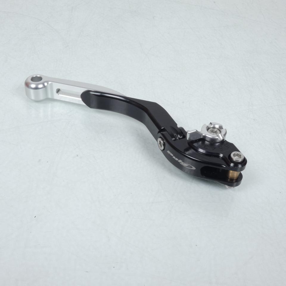 Levier frein droit Puig pour moto 120NN KBA 91294 Noir Alu Neuf