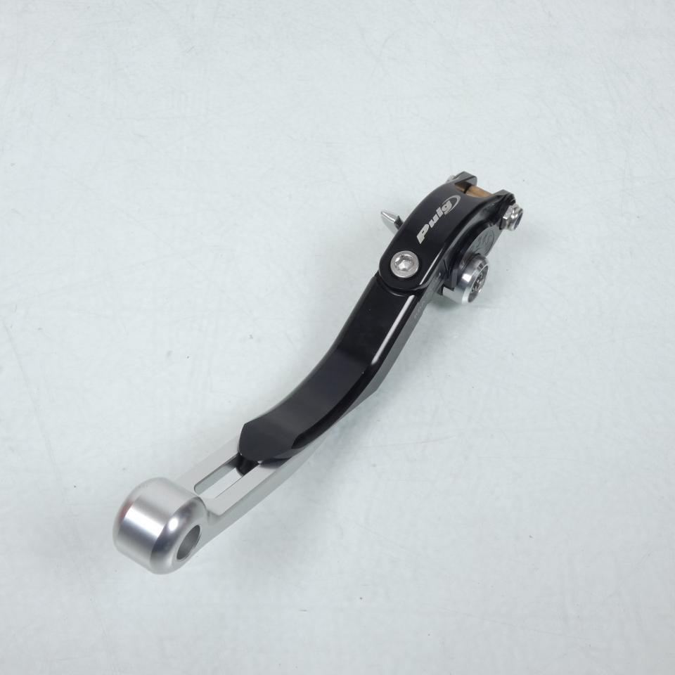 Levier frein droit Puig pour moto 120NN KBA 91294 Noir Alu Neuf