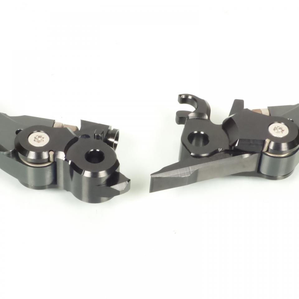 Paire de levier articulés coloris titane pour moto KTM 125 EXC 2009 à 2013 neuf