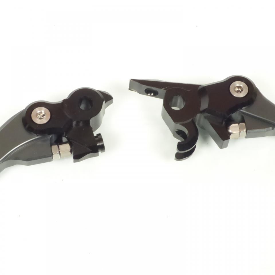 Paire de levier articulés coloris titane pour moto KTM 125 EXC 2009 à 2013 neuf