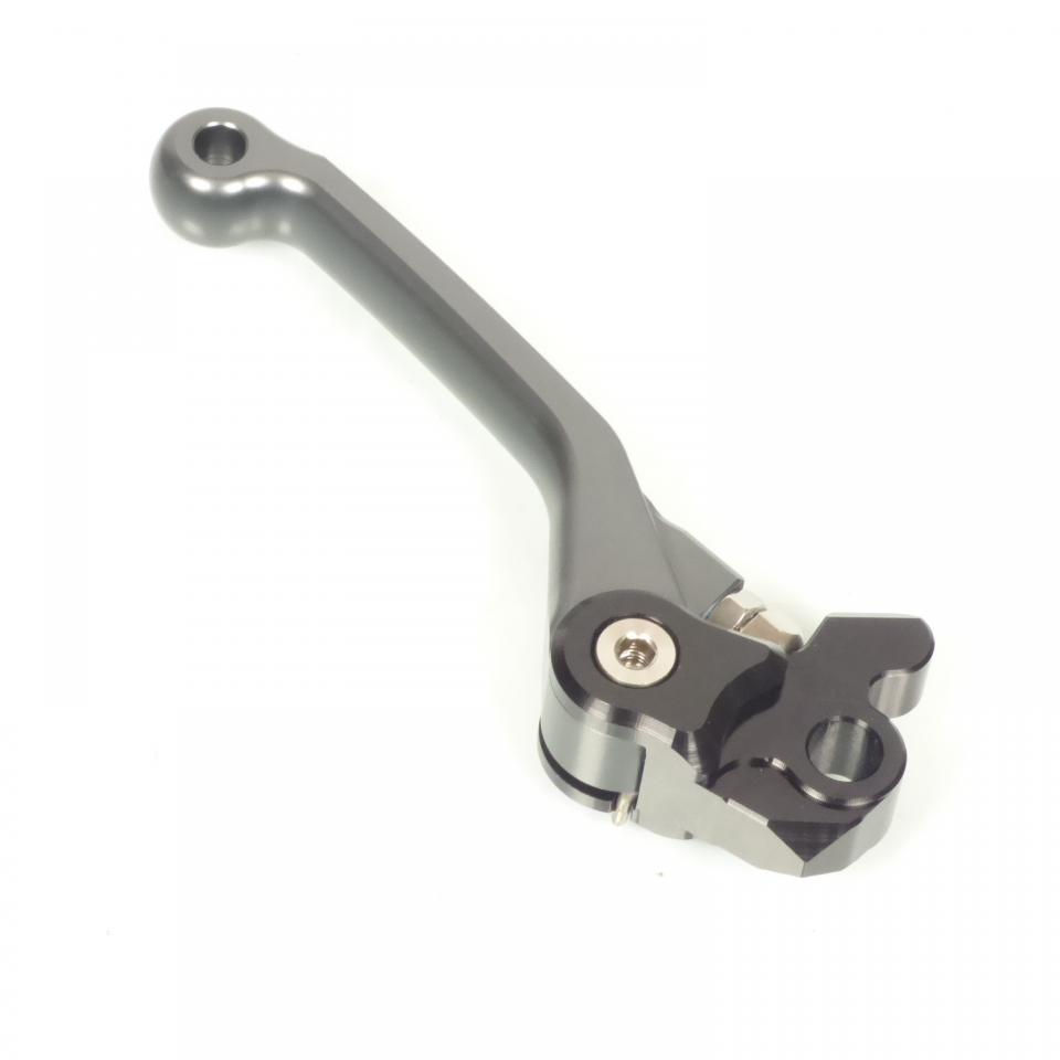 Paire de levier articulés coloris titane pour moto Kawasaki 125 KX 2000 à 2005