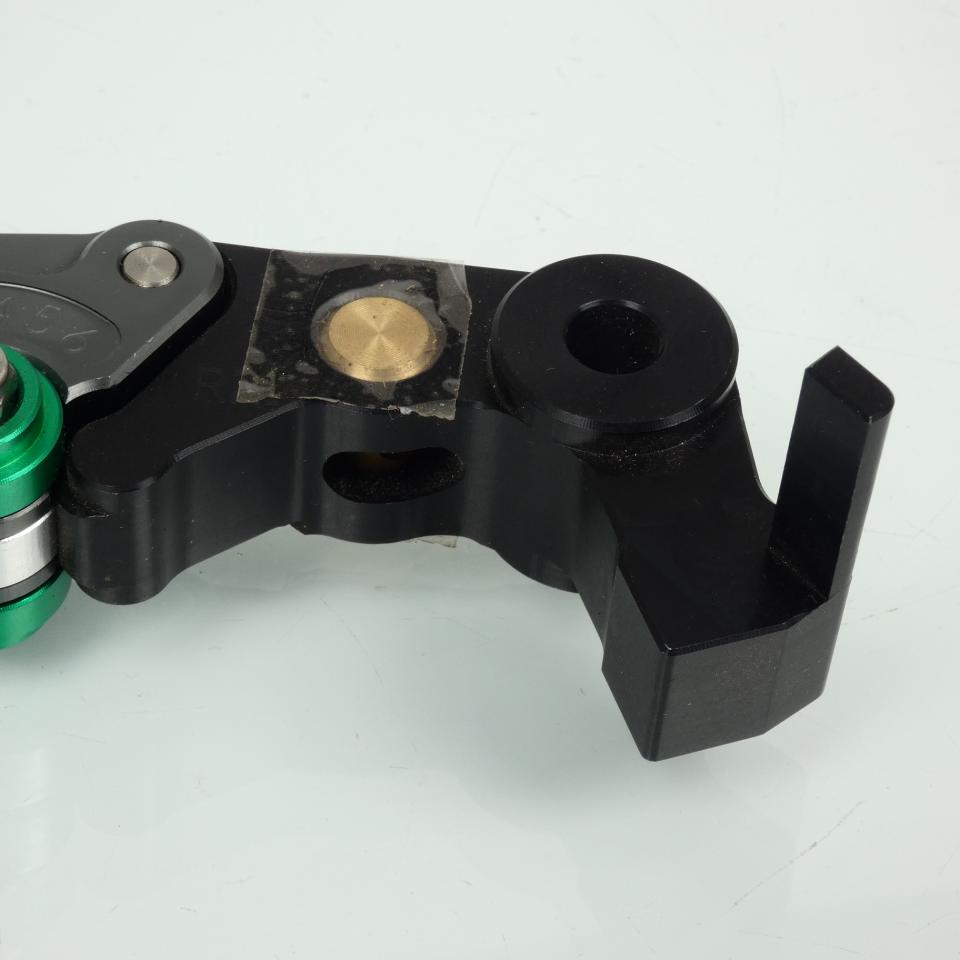 Levier frein embrayage pour moto Kawasaki 1000 Z 2017 alu CNC gris vert Neuf
