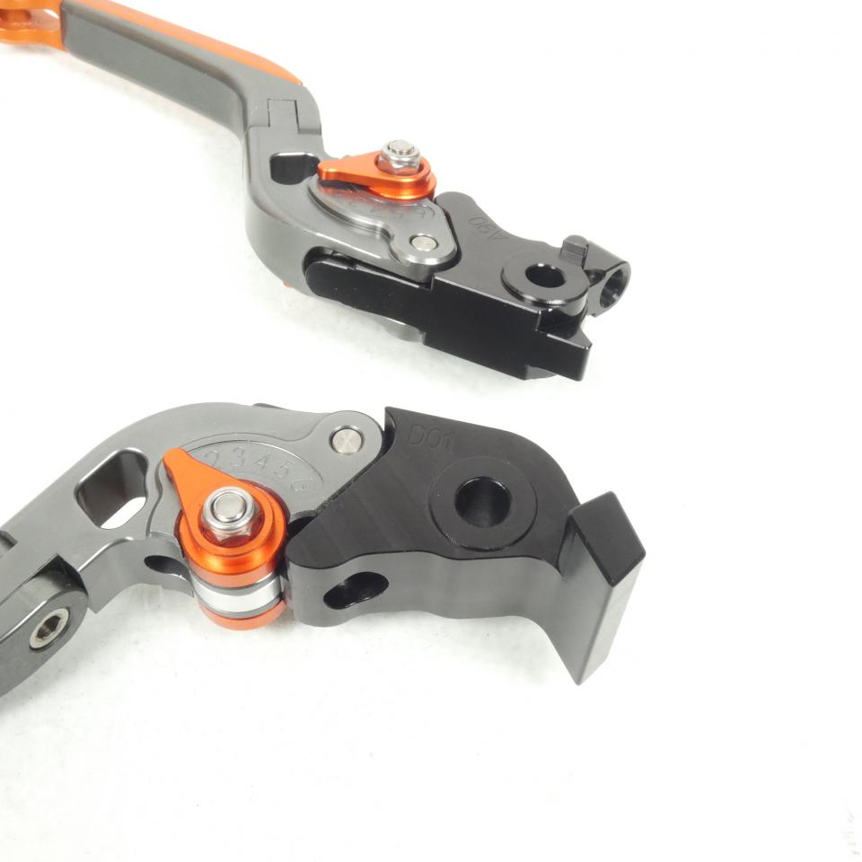 Levier frein embrayage pour moto KTM 1190 Adventure R CNC gris titane orange