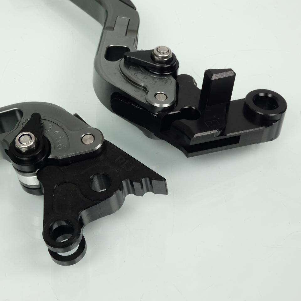 Levier frein embrayage pour moto Aprilia 1000 Tuono V4R 2011 à 2017 alu CNC Neuf