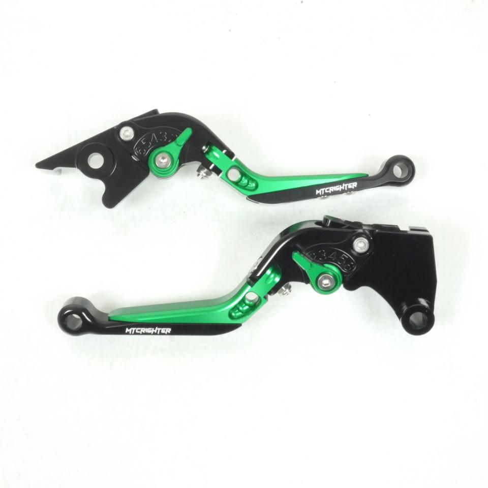 Paire levier D&G MTCRIGHTER pour moto Kawasaki 250 Ex R Ninja 2008-12 K-25 F25