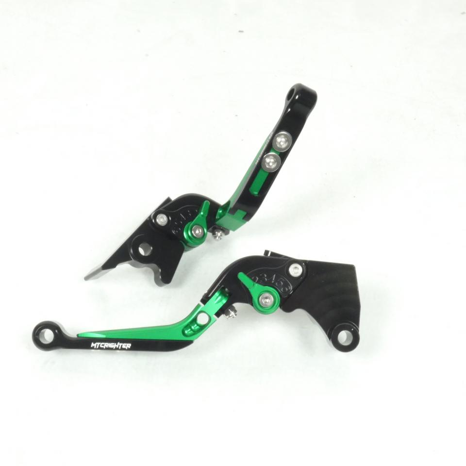 Paire levier D&G MTCRIGHTER pour moto Kawasaki 250 Ex R Ninja 2008-12 K-25 F25