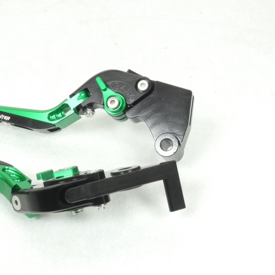 Paire levier D&G MTCRIGHTER pour moto Kawasaki 250 Ex R Ninja 2008-12 K-25 F25