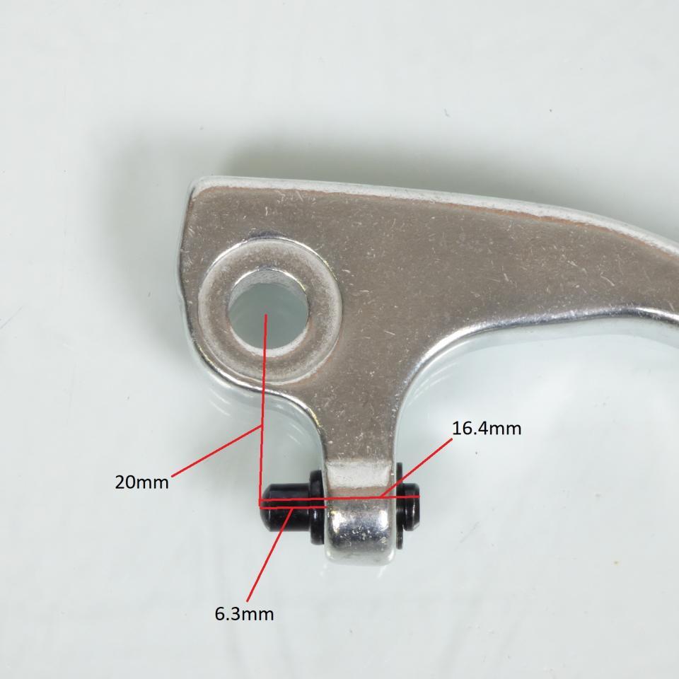 Levier frein droit Vicma pour Moto Beta 50 Track Après 2008 75181 / G / Chromé Neuf